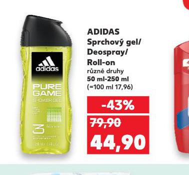 ADIDAS DEOSPRAY / ROLL-ON