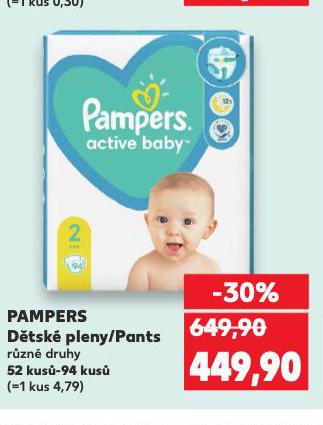 PAMPERS DTSK PLENKY