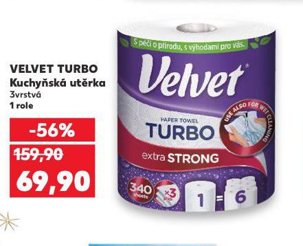 VELVET TURBO KUCHYSK UTRKA