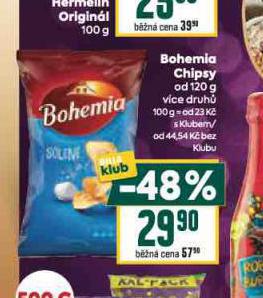 BOHEMIA CHIPSY