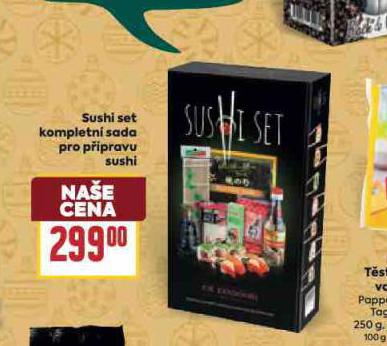 SUSHI SET KOMPLETN SADA PRO PPRAVU SUSHI