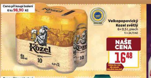 PIVO VELKOPOPOVICK KOZEL 10