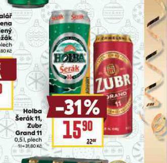 PIVO ZUBR GRAND 11