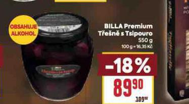 BILLA PREMIUM TEN S TSIPOURO