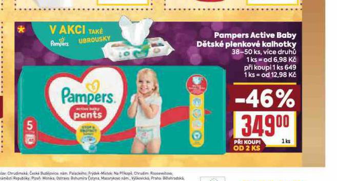 PAMPERS DTSK PLENKY