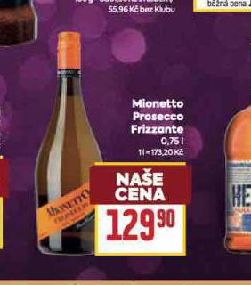 MIONETTO PROSECCO FRIZZANTE