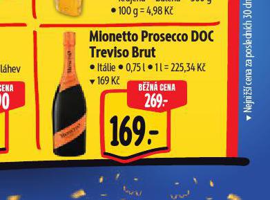 MIONETTO PROSECCO DOC TREVISO BRUT