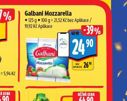 GALBANI MOZZARELLA