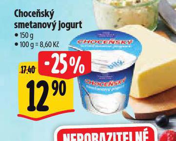 CHOCESK SMETANOV JOGURT