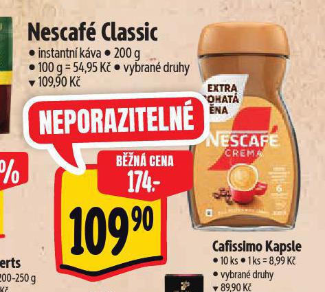 NESCAF CLASSIC INSTANTN KVA