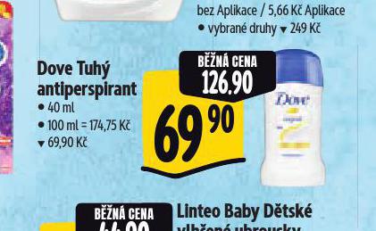 DOVE TUH ANTIPERSPIRANT