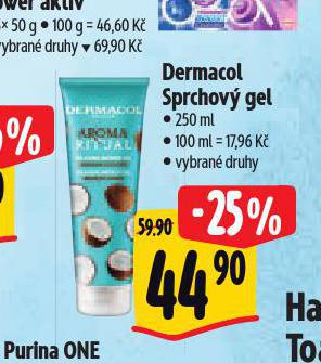 DERMACOL SPRCHOV GEL