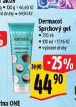 DERMACOL SPRCHOV GEL