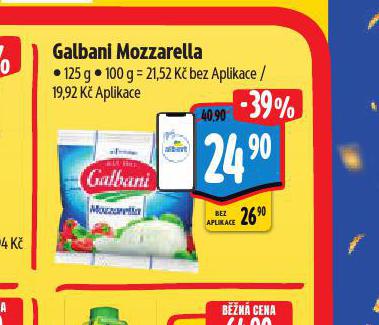 GALBANI MOZZARELLA