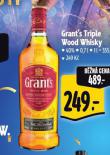 GRANT'S TRIPLE WOOD WHISKY