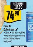 ORAL B ZUBN PASTA