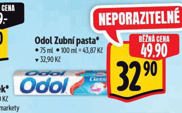 ODOL ZUBN PASTA