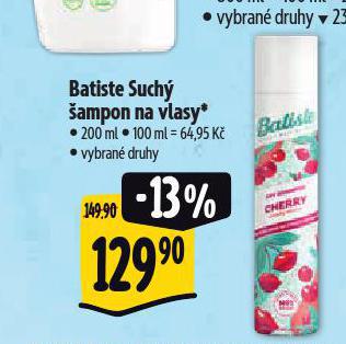 BATISTE SUCH AMPON NA VLASY