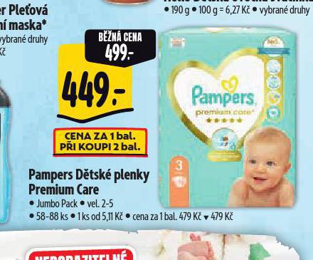 PAMPERS DTSK PLENKY