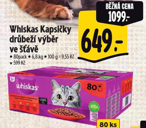 WHISKAS KAPSIKY PRO KOKY