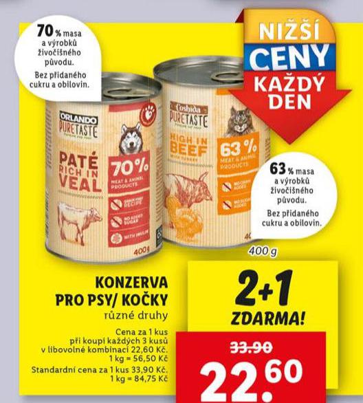 KONZERVA PRO PSY