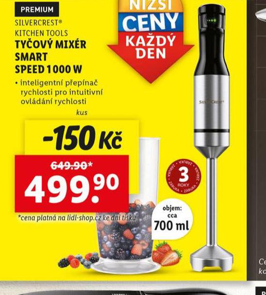 TYOV MIXER SMART SPEED 1000 W