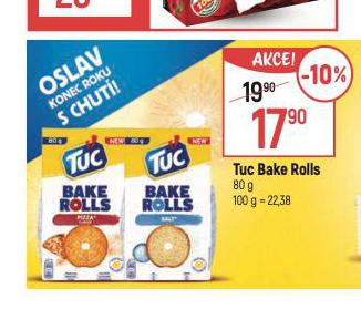 TUC BAKE ROLLS