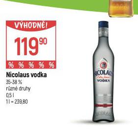 NICOLAUS VODKA