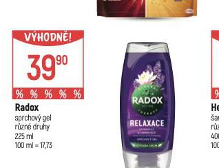 RADOX SPRCHOV GEL