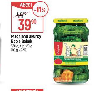 MACHLAND OKURKY BOB A BOBEK