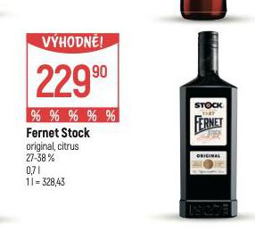 FERNET STOCK