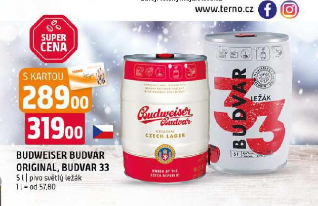 PIVO BUDVAR 33