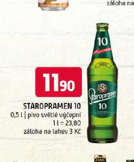 PIVO STAROPRAMEN 10