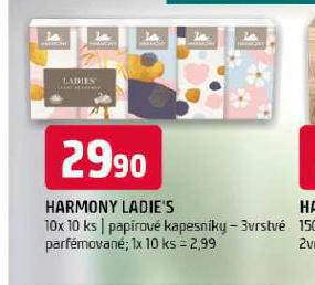 HARMONY LADIES PAPROV KAPESNKY