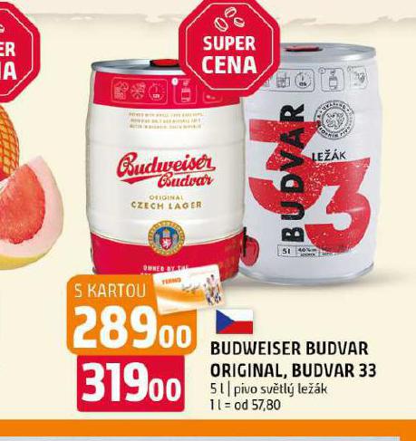 PIVO BUDVAR 33