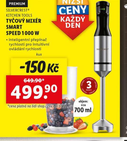 TYOV MIXER SMART SPEED 1000 W