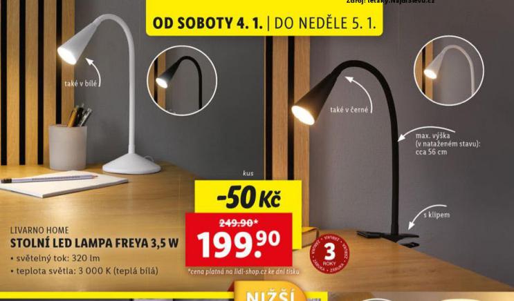 STOLN LED LAMPA FREYA 3,5W