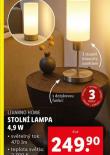 STOLN LAMPA 4,9W