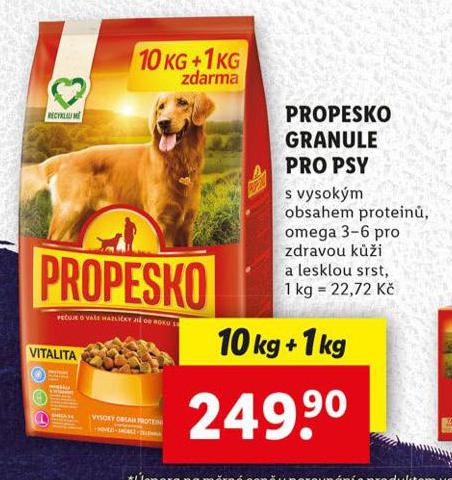 PROPESKO GRANULE PRO PSY