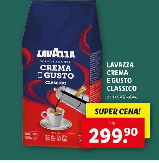 LAVAZZA CREMA E GUSTO CLASSICO ZRNKOV KVA