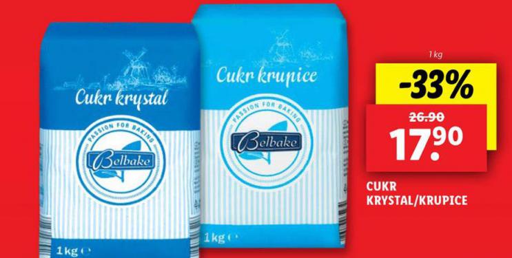 CUKR KRYSTAL / KRUPICE