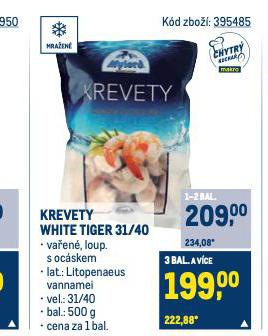 KREVETY WHITE TIGER