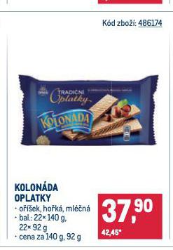 KOLONDA OPLATKY