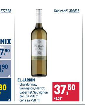 EL JARDIN CHARDONNAY