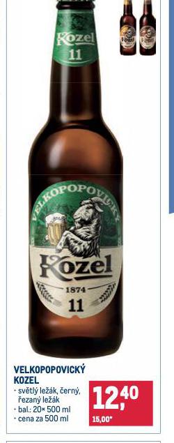 PIVO VELKOPOPOVICK KOZEL