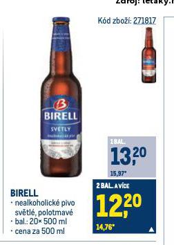 BIRELL NEALKOHOLICK PIVO