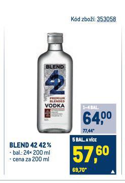 BLEND 42 VODKA