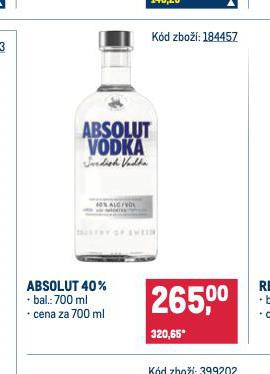 ABSOLUT VODKA