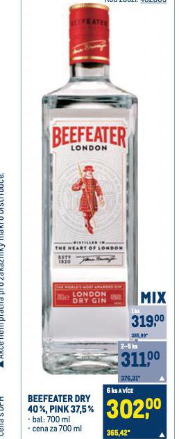 BEEFEATER GIN