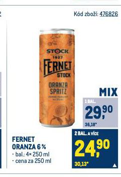 FERNET ORANZA